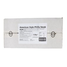 AMERICAN STYLE PHILLY STEAK SLICES - BOX