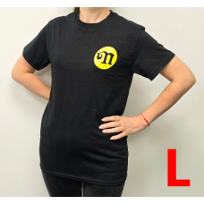 NATHANS - UNISEX *NEW* BLACK TSHIRT (LARGE) - SINGLE