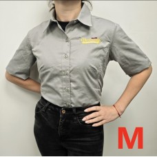 NATHANS - FEMALE GREY SHIRT - NO BUTTONS (MEDIUM) - SINGLE