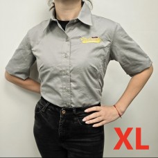 NATHANS - FEMALE GREY SHIRT - NO BUTTONS (XLARGE) - SINGLE