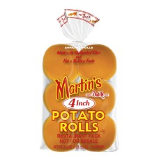 MARTINS - 4" POTATO BUN - BOX