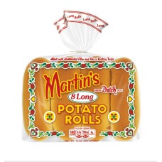 MARTINS - LONG POTATO ROLLS - BOX
