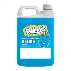 DWEEBS - BLUE RASPBERRY SLUSH SYRUP - BOX