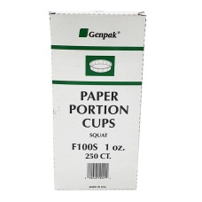 1OZ PAPER PORTION CUPS - BOX