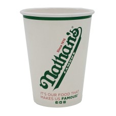 NATHANS 12OZ SINGLE WALL PAPER COLD CUP (SMALL) - BOX