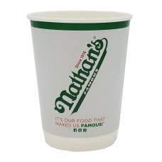 NATHANS 12OZ DOUBLE WALL PAPER HOT CUP - BOX