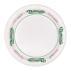 (PHL6) NATHANS PRINTED 6" PAPER PLATES - BOX