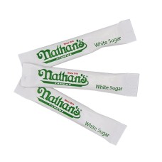 NATHANS - WHITE SUGAR STICKS 2.5G - BOX