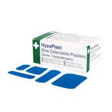ASSORTED BLUE STERILE PLASTERS (X100) - BOX