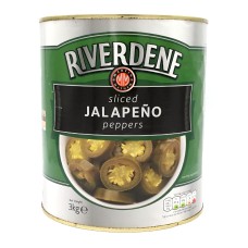 SLICED JALAPENOS (TINNED) - CASE