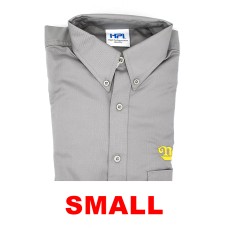 NATHANS - MALE GREY SHIRT WITH BUTTONS (SMALL) - SINGLE